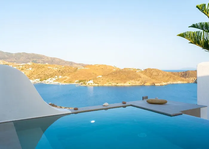 Ios Seaside House With Sunset View And Small Pool
